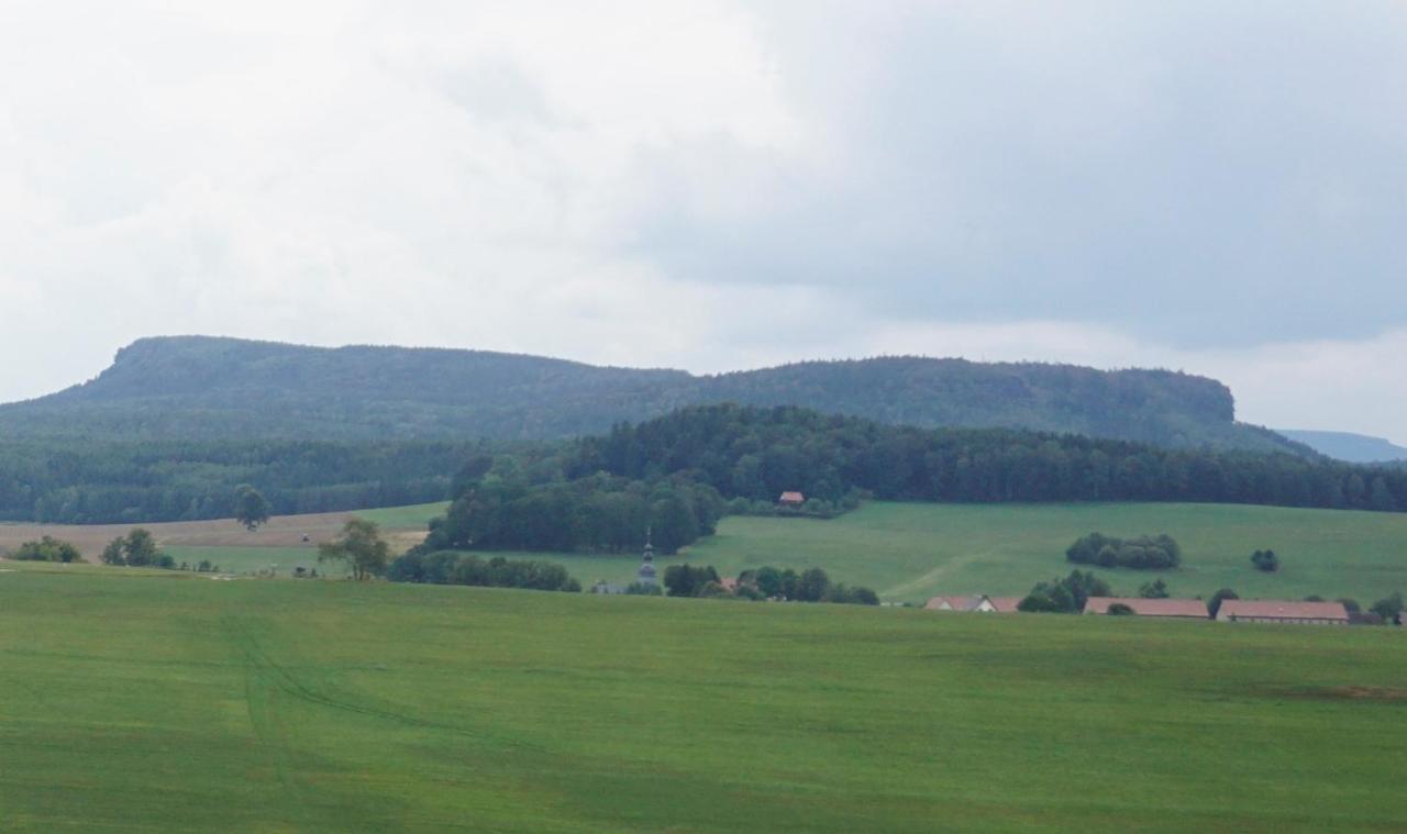 Ferienwohnung Zum Hirschgrund Schöna 外观 照片